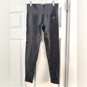 Gymshark Adapt Fleck Seamless Leggings - Evening Blue - size M